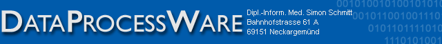 Firmenlogo DataProcessWare - Simon Schmitt - Neckargemünd